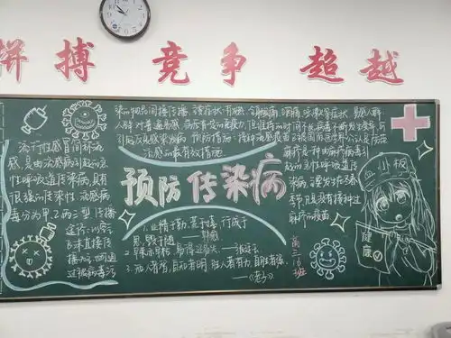 推广普通黑板报卫生