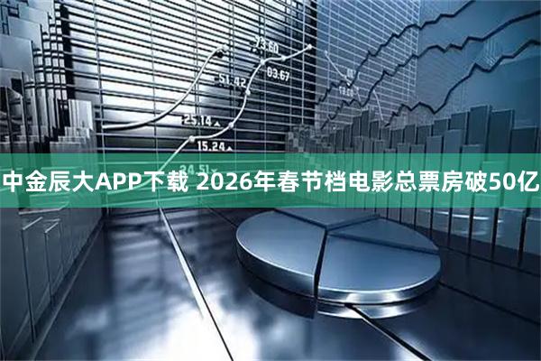 中金辰大APP下载 2026年春节档电影总票房破50亿